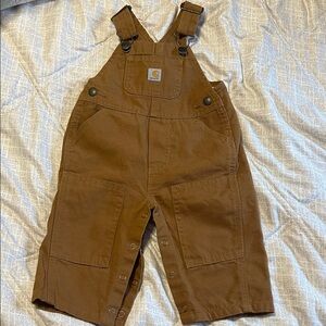 Carhartt Infants Overalls in Chestnut Brown